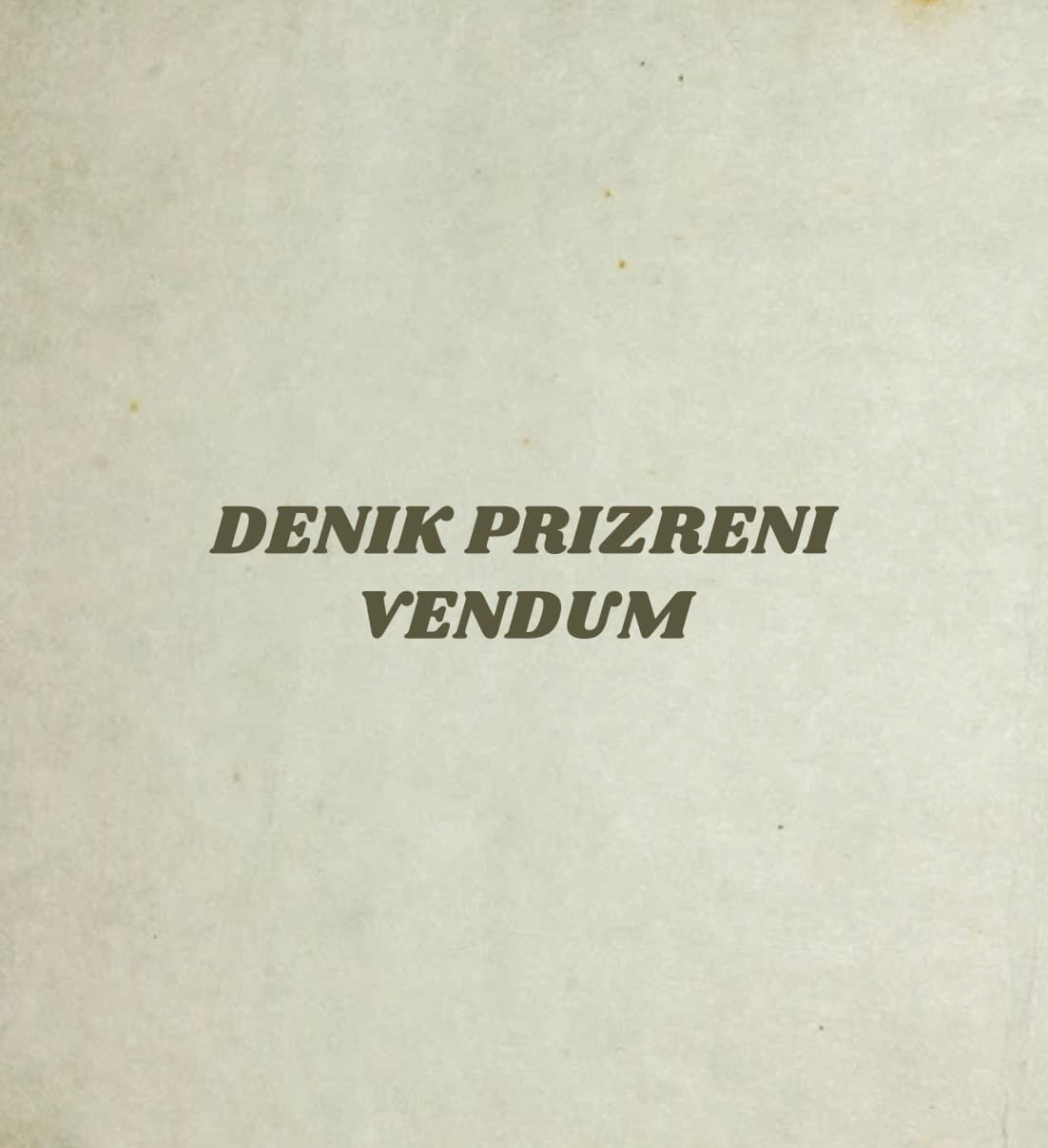 DENIK PRIZRENI