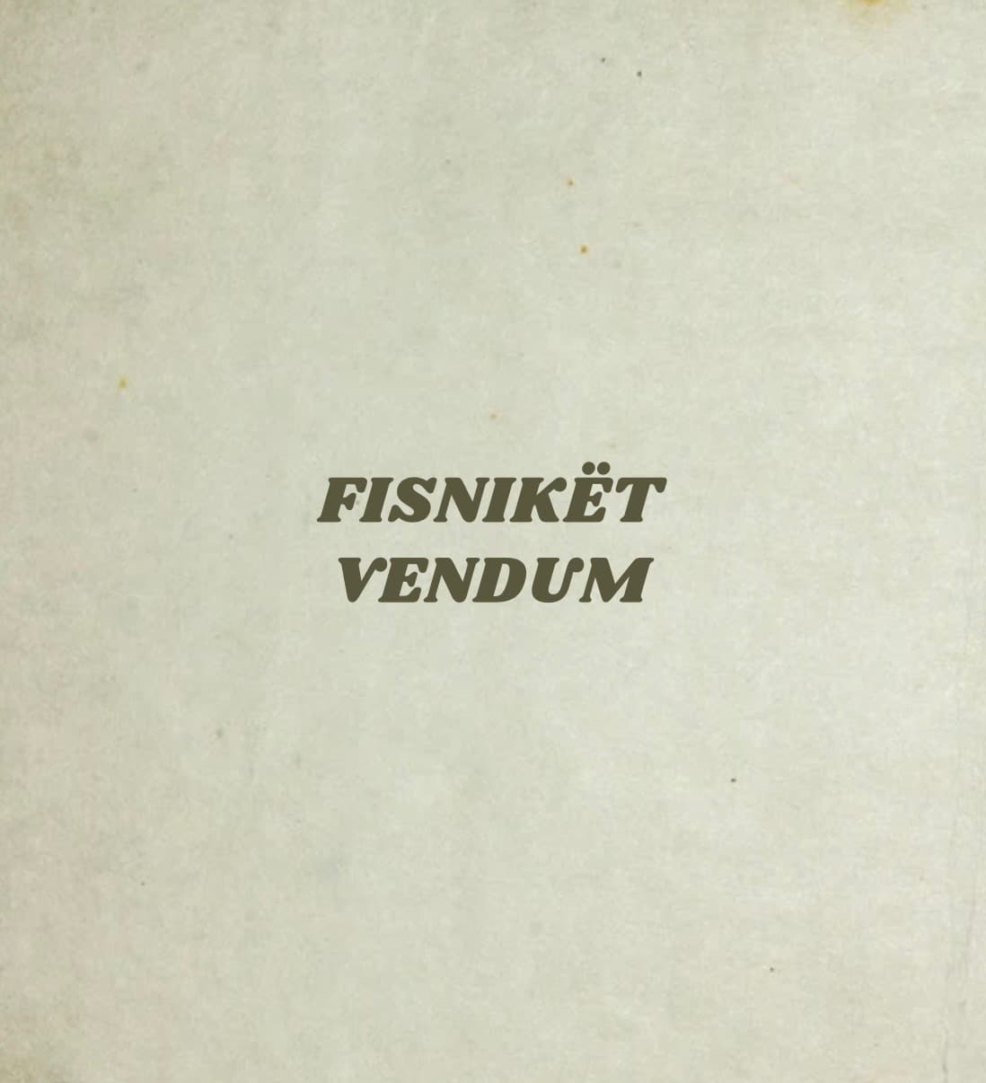 FISNIKËT