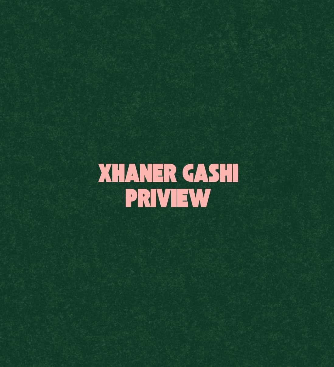 XHANER GASHI